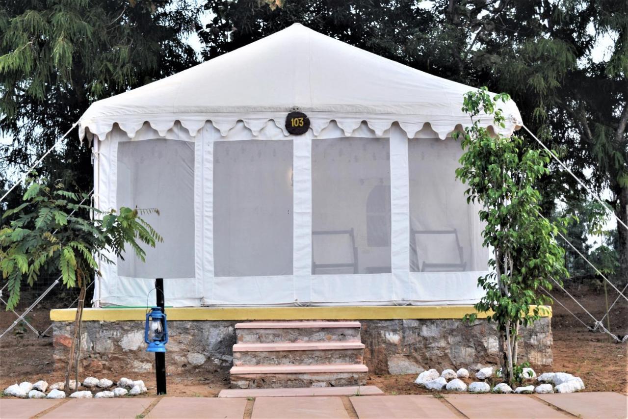 Ranthambhore Bagh Dwar Camp Khilchīpur Exteriör bild